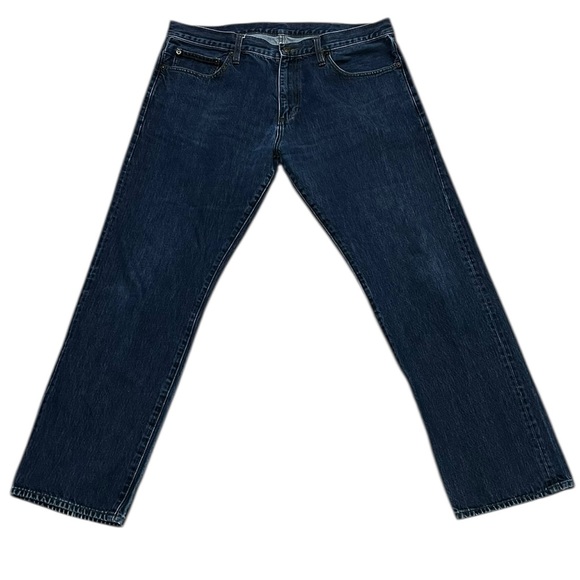 Brooks Brothers Men’s Dark Wash Straight Leg Jeans W38 L32 Classic Denim - Picture 2 of 5